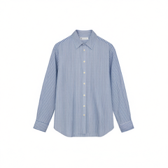 [778]N YASAKO "Watch Again" Line Platter Loosely Fitted Box Fit Stripe Patchwork Designed Jacket Shirt