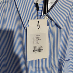 [778]N YASAKO "Watch Again" Line Platter Loosely Fitted Box Fit Stripe Patchwork Designed Jacket Shirt
