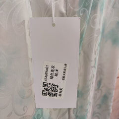 [639]G    2025 New Collection Modernized Traditional Chinese Style Cheongsam Artistic and Zen-inspired Tailored Fit Green Unisex Dress