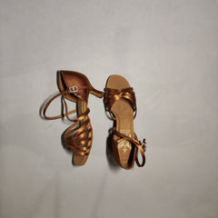 [625]NN Mid Heel Latin Dance Shoes