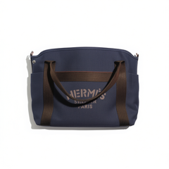 [467]N Equestrian Bag, Large Capacity Canvas Bag from H Brand, Tote Bag, Travel Bag, Mommy Bag, Handbag, Shoulder Bag