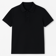 [936]GS   [Clearance] Summer Premium Business Casual Wrinkle-Resistant Collar Polo Shirt Men's Black Short-Sleeve T-Shirt