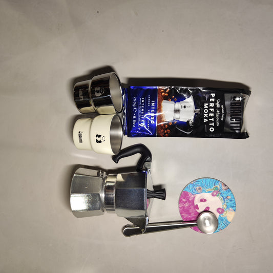 [662]NM   Moka Pot Panda Factory Joint Name Flower Flower New Wedding Coffe Pot Set