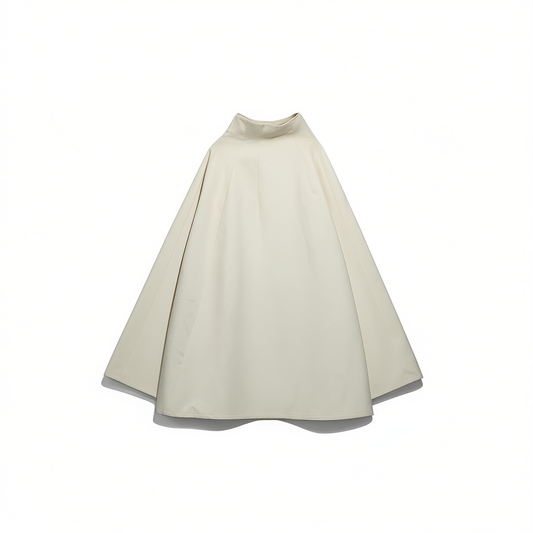 [626]G    SISI JIANG "Nanyang Qianjin" Autumn French Pearl Bow A-line Long Skirt Fashion Set