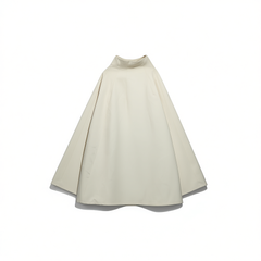 [626]G    SISI JIANG "Nanyang Qianjin" Autumn French Pearl Bow A-line Long Skirt Fashion Set