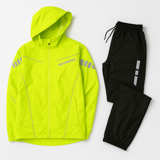 [954]GS    [Promotional Price] Rider Waterproof Gear Electric Motorcycle Riding Suit Single-Person Separate-Piece Raincoat Quick-On/Quick-Off Storm Raincoat and Pants Men's