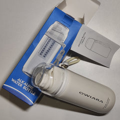 [199]MM  OWIARA Germany Outdoor Water Purifier Mildly Alkaline Insulated Health Preservation Portable for Sports Natural Mineral Crushed Water Cup