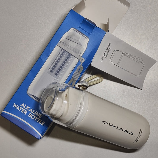 [199]M OWIARA Germany Outdoor Water Purifier Mildly Alkaline Insulated Health Preservation Portable for Sports Natural Mineral Crushed Water Cup