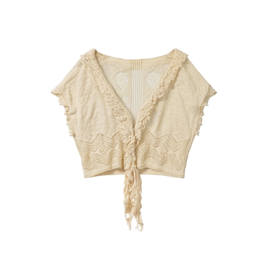 [813]N   viola [Spring Breeze and Bright Scenery] D1or Over 10 Flower Patterns Pure Hand-Painted Exquisite Openwork Knit