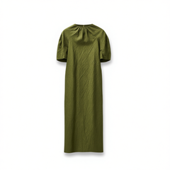 [005]NN Women's French-style Cooling Effect Long Dress