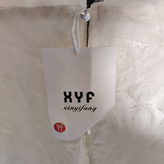 [333]NM   Exclusive High-End French Luxury Engagement Wedding Morning Robe for Bride Evening Gown Dress with Morning Photoshoot