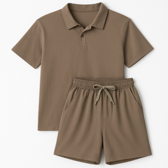 [287]GM   2025 Summer New Arrival Women's Sportswear Set Casual and Fashionable Two-Piece Set Short Sleeves and Shorts Stylish and Age-Defying Trendy