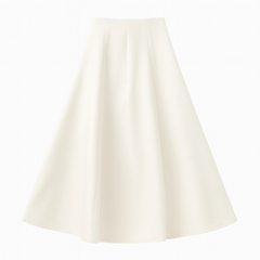 [626]GM    SISI JIANG "Nanyang Qianjin" Autumn French Pearl Bow A-line Long Skirt Fashion Set