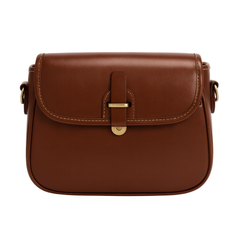 [376]NM Promotional Price Women's Genuine Leather Handbag 2025 New Model Fashionable and Sophisticated Small Square Shoulder Bag Casual Crossbody Bag