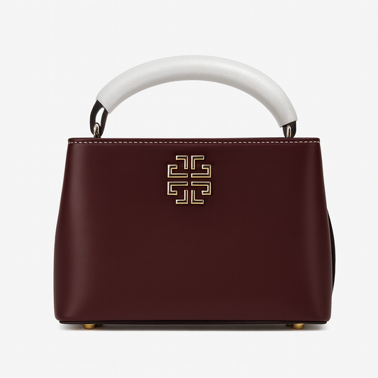 [075]NM Hong Kong Luxury TB Genuine Leather Tote Bag for Women Summer 2024 New Collection Stylish and Sophisticated Crossbody Handbag