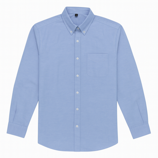 [924]GM    Woodpecker Genuine Spring/Autumn Long-Sleeve Men's Wrinkle-Free Slim-Fit Shirt Oxford Fabric Business Casual Shirt Trendy