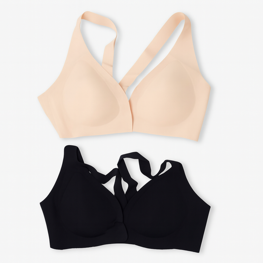 [662]GM   Front-Closure Wire-Free Push-Up One-Piece Seamless Lingerie for Women, New Style, Smooth Back, Small Bust, Reduce Underarm Fat, Prevent Sagging