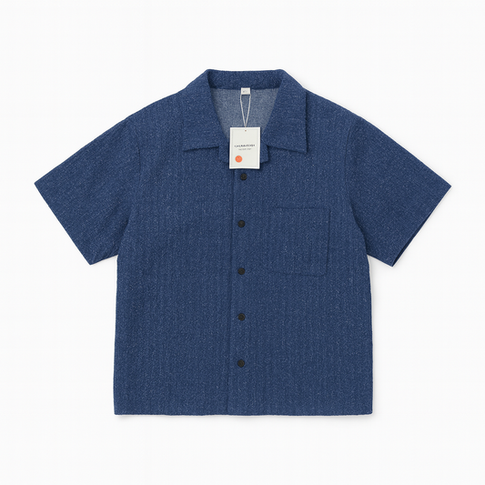 [619]MM  [Promotional Price] Beach and Seaside Couple Outfit Summer Short-Sleeve Shirt Men's and Women's Dresses 2025 New Collection Resort Style One Dress One Shirt