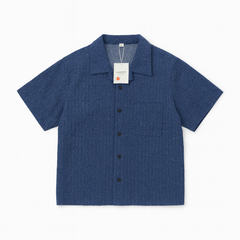 [619]MM  [Promotional Price] Beach and Seaside Couple Outfit Summer Short-Sleeve Shirt Men's and Women's Dresses 2025 New Collection Resort Style One Dress One Shirt