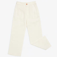 [006]GM  Promotional Price Women's Imported Linen Wide-leg Pants 2025 New Arrival Tencel Straight-leg Lightweight Summer High-waist Draped Casual Pants