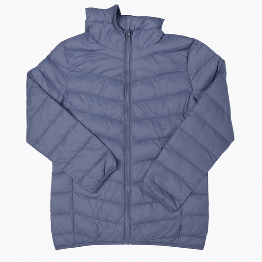 [244]GM   YaYa Lightweight Down Jacket for Women, 2024 Autumn/Winter New Collection, Fashionable and Simple Women's Hooded Lightweight Duck Down Jacket