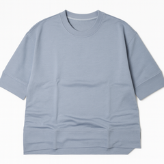 [021]GM  2025 Spring New Arrival Loose and Lazy Style Stylish Bestseller Women's 100% Cotton Mid-Length Sleeve T-Shirt Three-Quarter Sleeve Top for Women