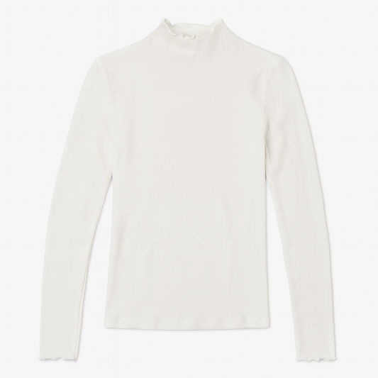 [769]GM  Xijia Handmade Petite Women's Mousse Cashmere Long Sleeve 2025 New Collection Winter Wear Versatile Fitted T-shirt