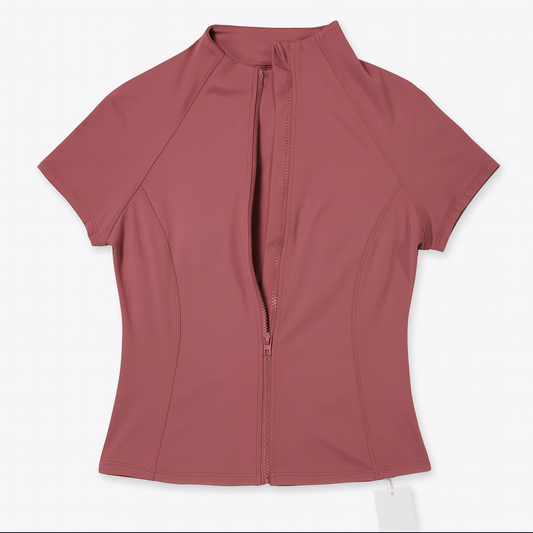 [538]MM Women's Short-Sleeve Windproof Quick-Dry Cycling Top for Summer Road Cycling Training