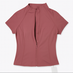 [538]MM Women's Short-Sleeve Windproof Quick-Dry Cycling Top for Summer Road Cycling Training