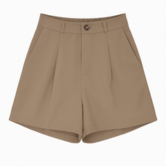 [359]MM  ¡¾Promotional Price¡¿Black Suit Shorts for Women Summer Lightweight 2025 New Arrival Petite Ice Silk Oversized Slimming Wide Leg 7-inch Pants