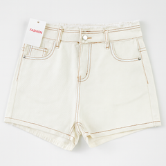 [400]GM    ¡¾Promotional Price¡¿American Trendy High-Waisted Large Size Pocket Embroidery A-Line Mini Shorts Skinny Hot Pants for Women Summer New Arrival