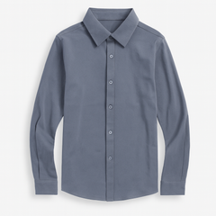 [786]GM  Women's 2025 Spring Collection Korean Style Loose Fit Slimming Puffed Sleeves Layering Elegant Shirt