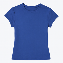 [271]GM   HAVERICE Restaurant Hourglass T-Shirt Elastic Slim-Fit Basic Versatile Slimming Simple Short-Sleeve T-Shirt