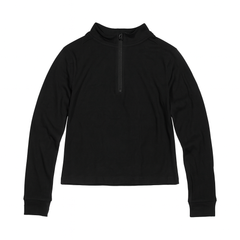 [822]GM  Women's 2023 Autumn/Winter New Arrival Long Sleeve Brushed Sweatshirt with Half Zip, Slimming and Stylish Sport Fashion