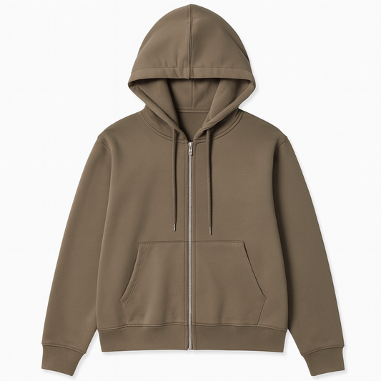 [715]MM  [Promotion Price] Women's 2025 Spring New Arrival Solid Color Versatile Zip-Up Jacket Plus Size Loose Casual Unique Hoodie