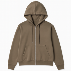 [715]MM  [Promotion Price] Women's 2025 Spring New Arrival Solid Color Versatile Zip-Up Jacket Plus Size Loose Casual Unique Hoodie