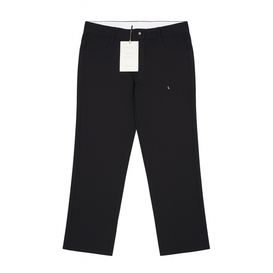 [878]MM  Hualun Ice Silk Thin Summer Men's Loose Straight Leg White Casual Pants Korean Style High-End Look Men's Pants