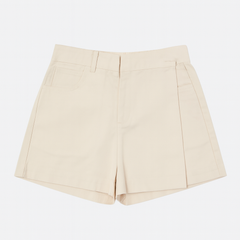 [592]MM  NUQLOC Women's Drapey Denim Style Stone-Washed Casual Shorts A-Line Skirt Spring/Summer 2025 New Arrival 477522