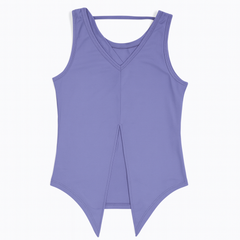 [290]MM  Summer Beautiful Back Sleeveless Yoga Wear Outer Running Top Training Fitness Top Cover-Up Sports Vest for Women