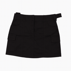 [286]GM    [Trainee Girl Group] High-Waisted Sexy Workwear Skirt Women Summer Versatile Slimming Black Mini Skirt