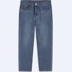 [615]MM  Laxibei Light Color Tencel Wide-Leg Jeans Women's Summer 2025 New Collection High-Rise Ice Silk Lightweight Straight Pants