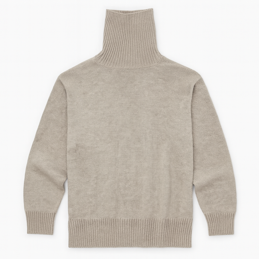 [471]MM  Thickened Imitation Wool Velvet Sweater Turtleneck Lazy Style Sweater for Women in Autumn and Winter with Loose Outer Layer Top