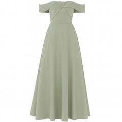 [680]MM  Spring 2025 New Green Wedding Attendant Dress for Daily Wear with High-end Feel, Exclusive Evening Dress, Satin Fabric for Bridesmaids and Best Friends