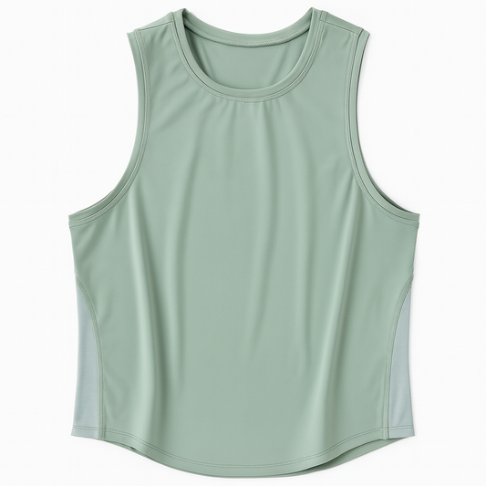 [609]MM  Lulu style netting sleeveless sports top for women quick-dry running fitness top sleeveless yoga wear beautiful back outer cover-up