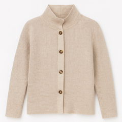 [398]MM  Women's 2025 New Lightweight Open Cardigan with Polo Collar and Turn-Down Collar, Spring and Autumn Base Layer Sweater, Light Jacket