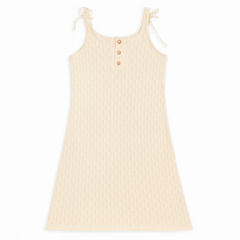 [514]MM  Vero Moda 2025 Summer New Arrival Cut-Out Inner Lining Three-Button Front Dress - Versatile