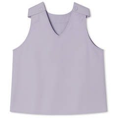 [132]GM   French Blue Two-Piece Set: Strapless Crop Top and High-Waisted A-Line Skirt, Women's Summer Short Skirt Outfit