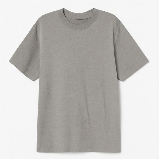 [704]GM  ¡¾Clearance¡¿Summer Premium Jersey Cotton Purple 100% Cotton Round Neck Short Sleeve Men's Casual Basic T-Shirt