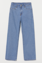 [910]GM   Classic American Denim Jeans for Men Summer Streetwear Brand Washed Straight Leg Pants Retro Loose Wide Leg Casual Pants