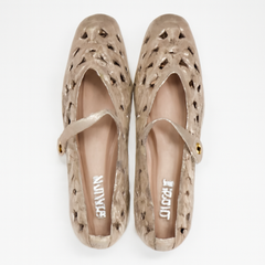 [435]NM French lace openwork 2025 Spring Summer new collection Chinese-style thick heel open toe Mary Jane ladies' fashion sandals